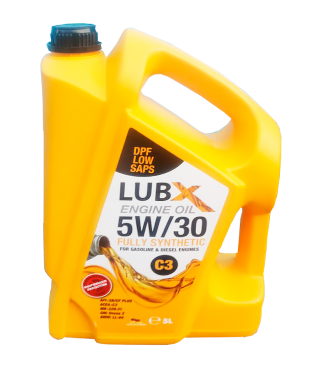 LUBX  5w30 Full sintético 5 litros. API SN/CF PLUS